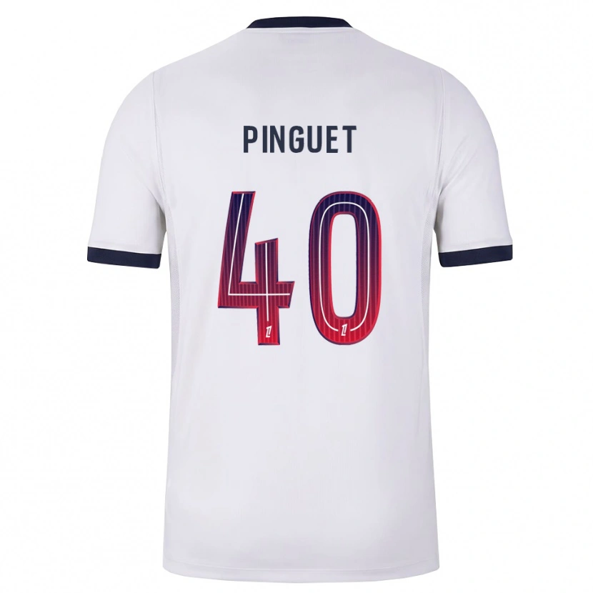 Danxen Heren Alice Pinguet #40 Wit Zwart Rood Uitshirt Uittenue 2026/27 T-Shirt België