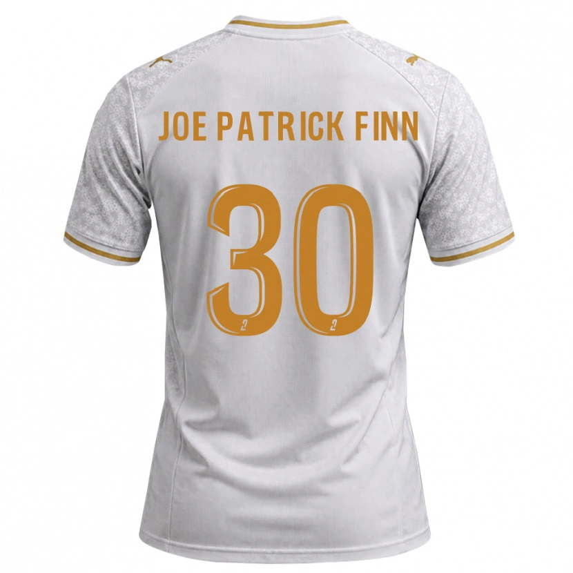 Danxen Heren John Patrick #30 Wit Grijs Goudenrood Uitshirt Uittenue 2026/27 T-Shirt België