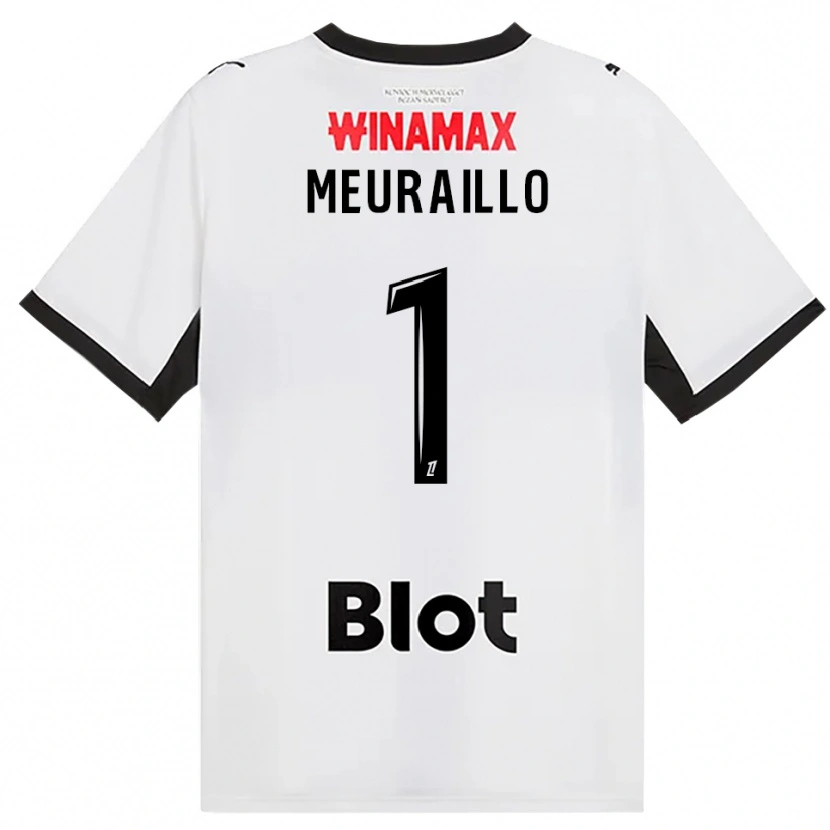 Danxen Heren Thâo Mouapa Mwa Meuraillo #1 Zwart Wit Rood Uitshirt Uittenue 2026/27 T-Shirt België