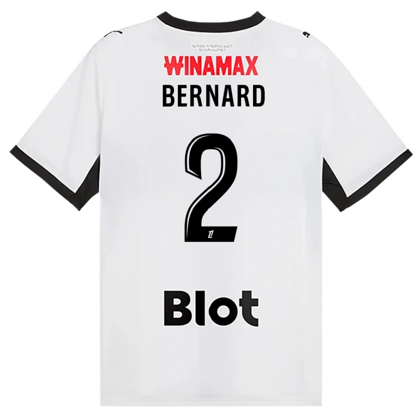 Danxen Heren Alexis Bernard #2 Zwart Wit Rood Uitshirt Uittenue 2026/27 T-Shirt België