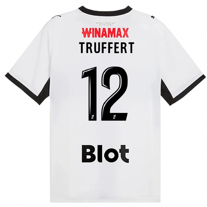 Danxen Heren Florian Truffert #12 Zwart Wit Rood Uitshirt Uittenue 2026/27 T-Shirt België