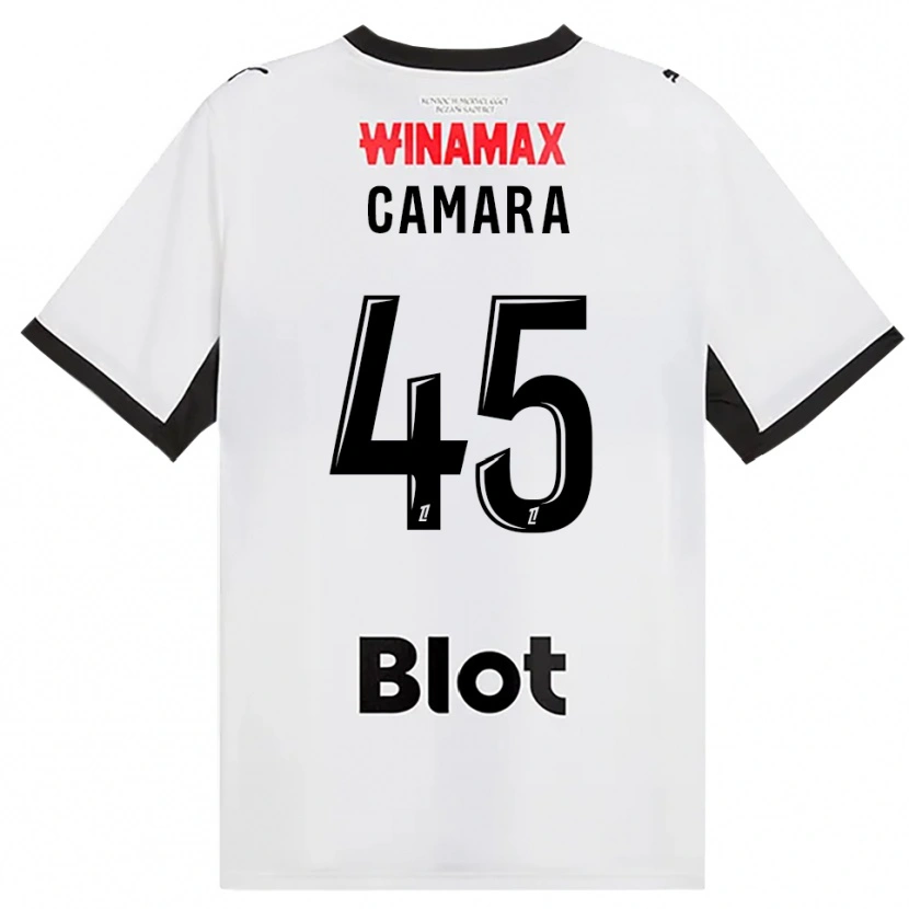 Danxen Heren Mahdi Camara #45 Zwart Wit Rood Uitshirt Uittenue 2026/27 T-Shirt België