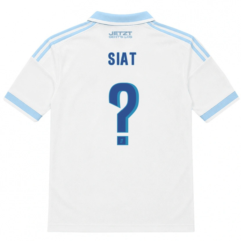 Danxen Heren Victor Siat #0 Licht Hemelsblauw Wit Rood Uitshirt Uittenue 2026/27 T-Shirt België