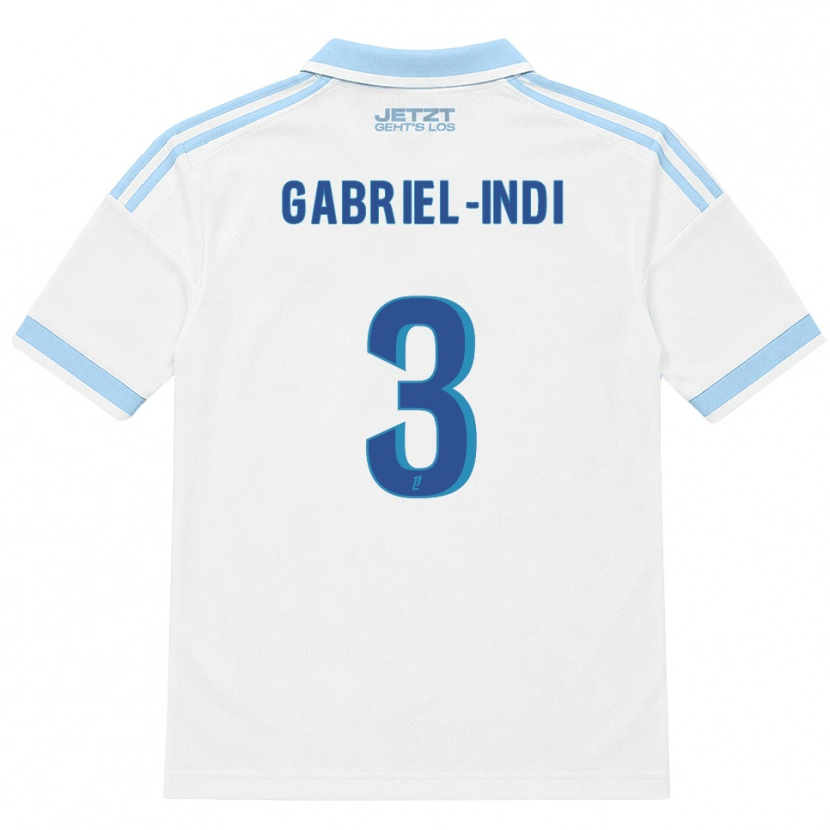 Danxen Heren Amizade Gabriel-Indi #3 Licht Hemelsblauw Wit Rood Uitshirt Uittenue 2026/27 T-Shirt België