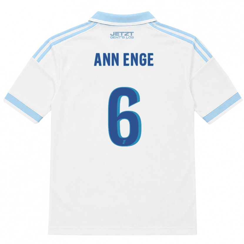 Danxen Heren Sierra Ann Enge #6 Licht Hemelsblauw Wit Rood Uitshirt Uittenue 2026/27 T-Shirt België