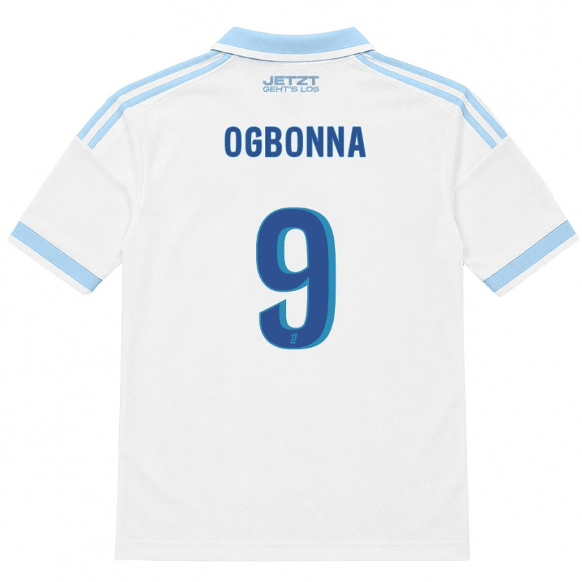 Danxen Heren Stanley Ogbonna #9 Licht Hemelsblauw Wit Rood Uitshirt Uittenue 2026/27 T-Shirt België