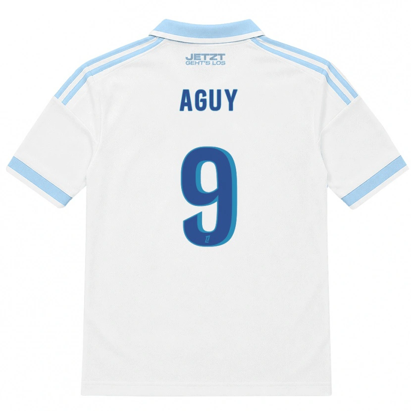 Danxen Heren David Aguy #9 Licht Hemelsblauw Wit Rood Uitshirt Uittenue 2026/27 T-Shirt België