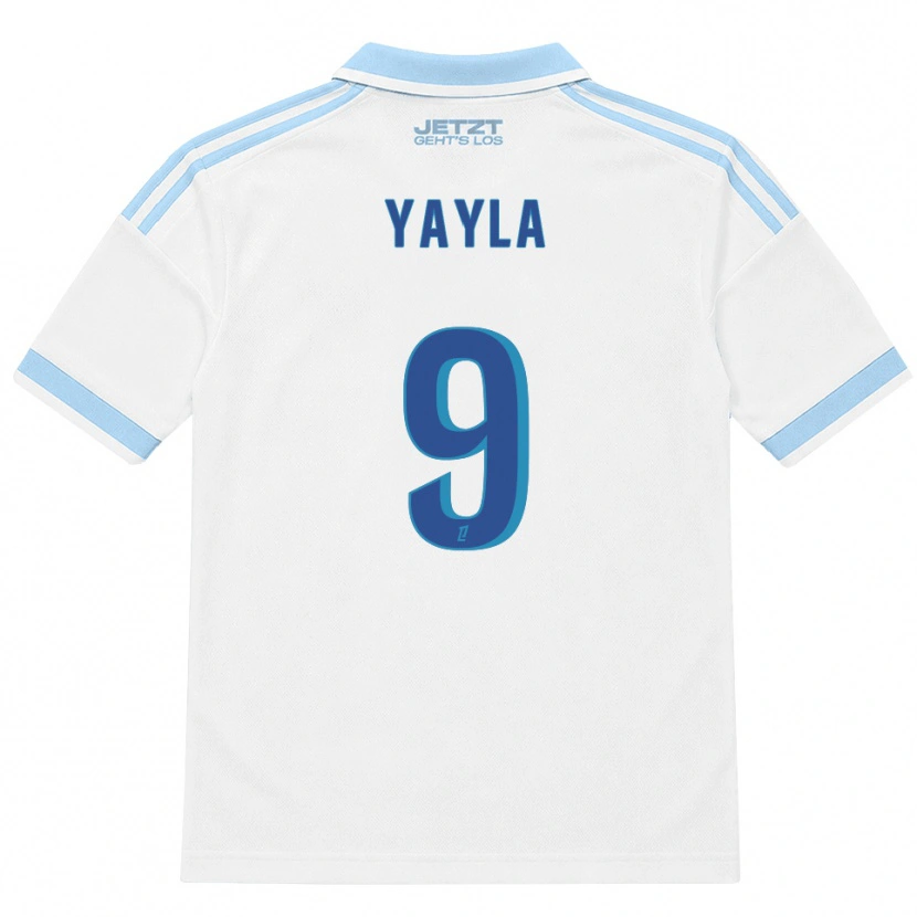 Danxen Heren Ahmet Yayla #9 Licht Hemelsblauw Wit Rood Uitshirt Uittenue 2026/27 T-Shirt België