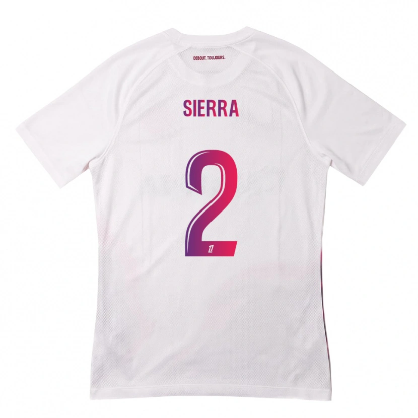 Danxen Heren Pauline Sierra #2 Wit Roze Paars Uitshirt Uittenue 2026/27 T-Shirt België