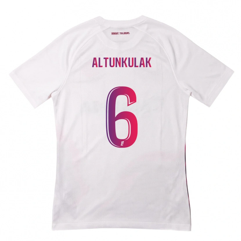 Danxen Heren Selen Altunkulak #6 Wit Roze Paars Uitshirt Uittenue 2026/27 T-Shirt België
