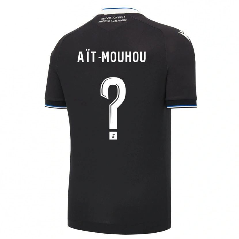 Danxen Heren Chaïma Aït-Mouhou #0 Zwart Blauw Wit Uitshirt Uittenue 2026/27 T-Shirt België