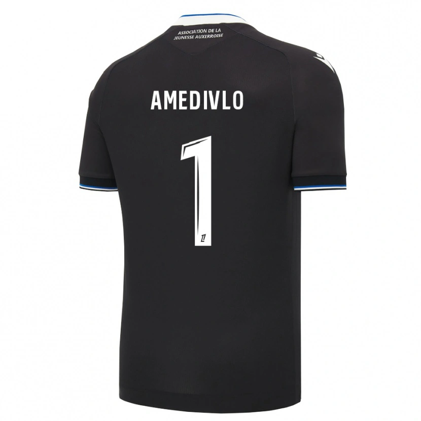 Danxen Heren Rayann Amedivlo #1 Zwart Blauw Wit Uitshirt Uittenue 2026/27 T-Shirt België