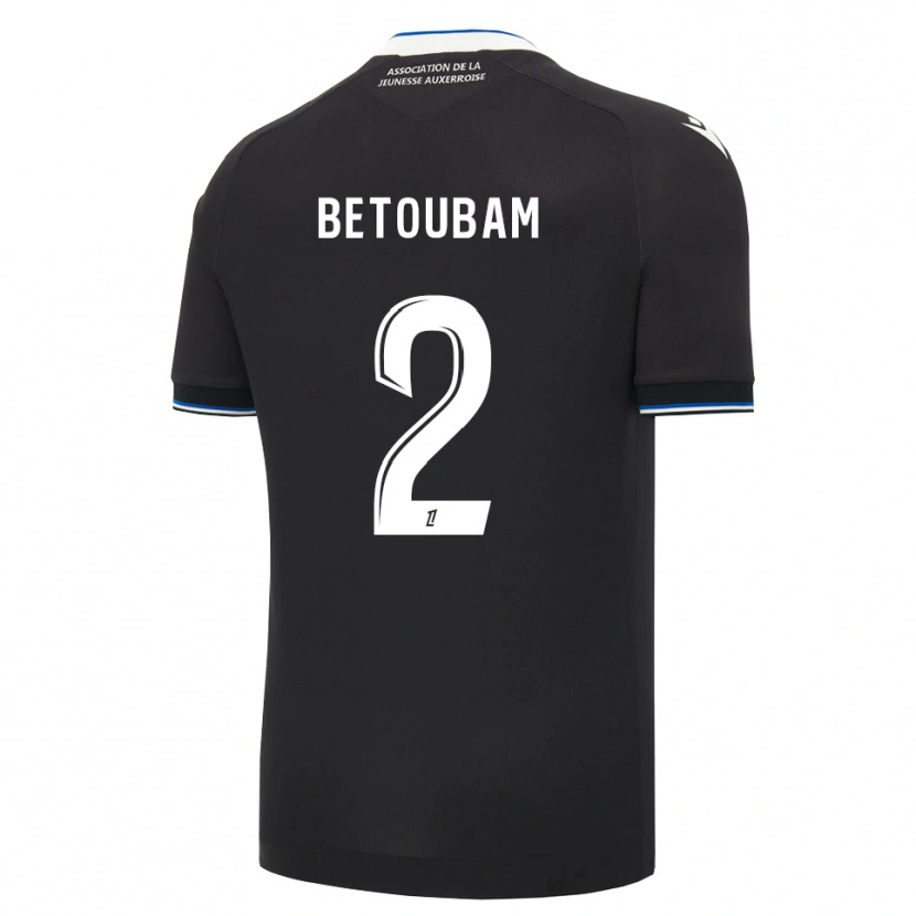 Danxen Heren Clément Betoubam #2 Zwart Blauw Wit Uitshirt Uittenue 2026/27 T-Shirt België
