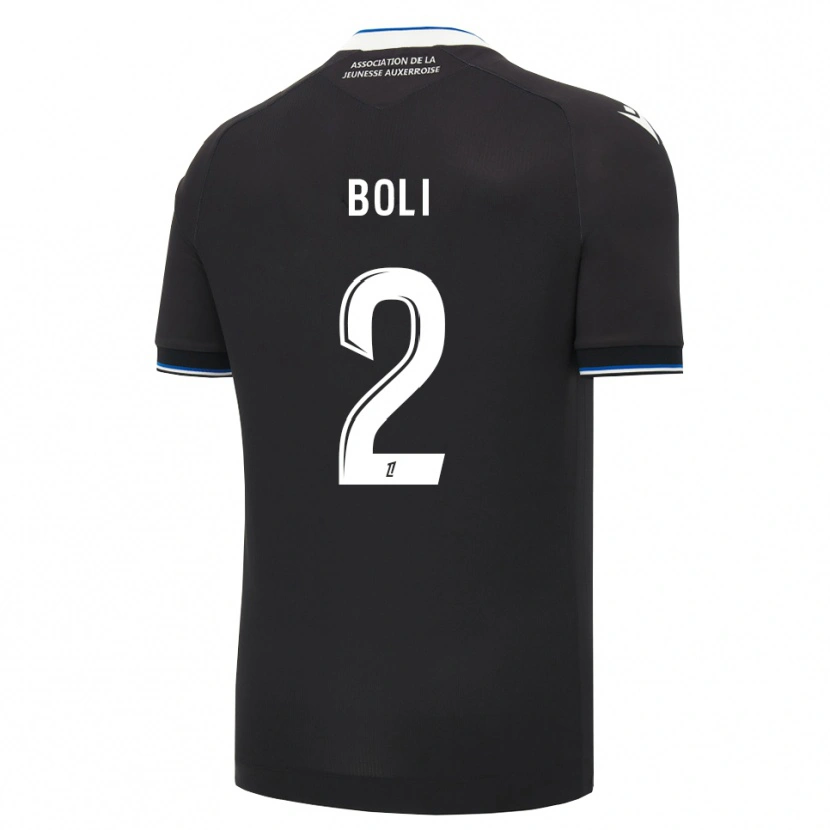 Danxen Heren Franck Boli #2 Zwart Blauw Wit Uitshirt Uittenue 2026/27 T-Shirt België