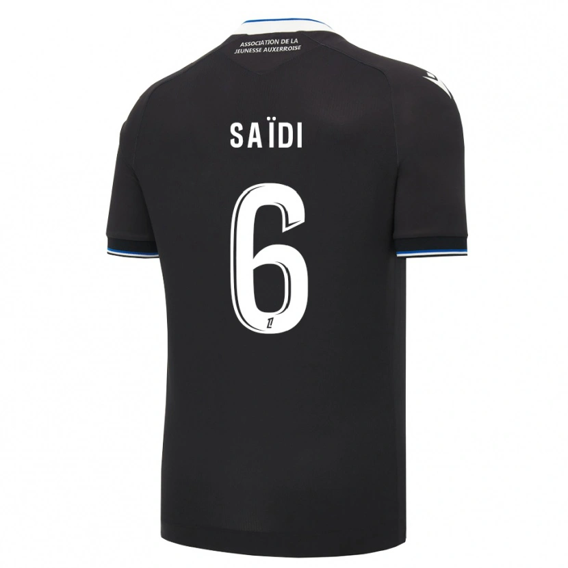 Danxen Heren Elyes Saïdi #6 Zwart Blauw Wit Uitshirt Uittenue 2026/27 T-Shirt België