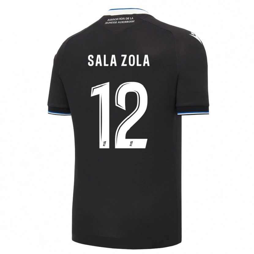 Danxen Heren Benaja Sala Zola #12 Zwart Blauw Wit Uitshirt Uittenue 2026/27 T-Shirt België