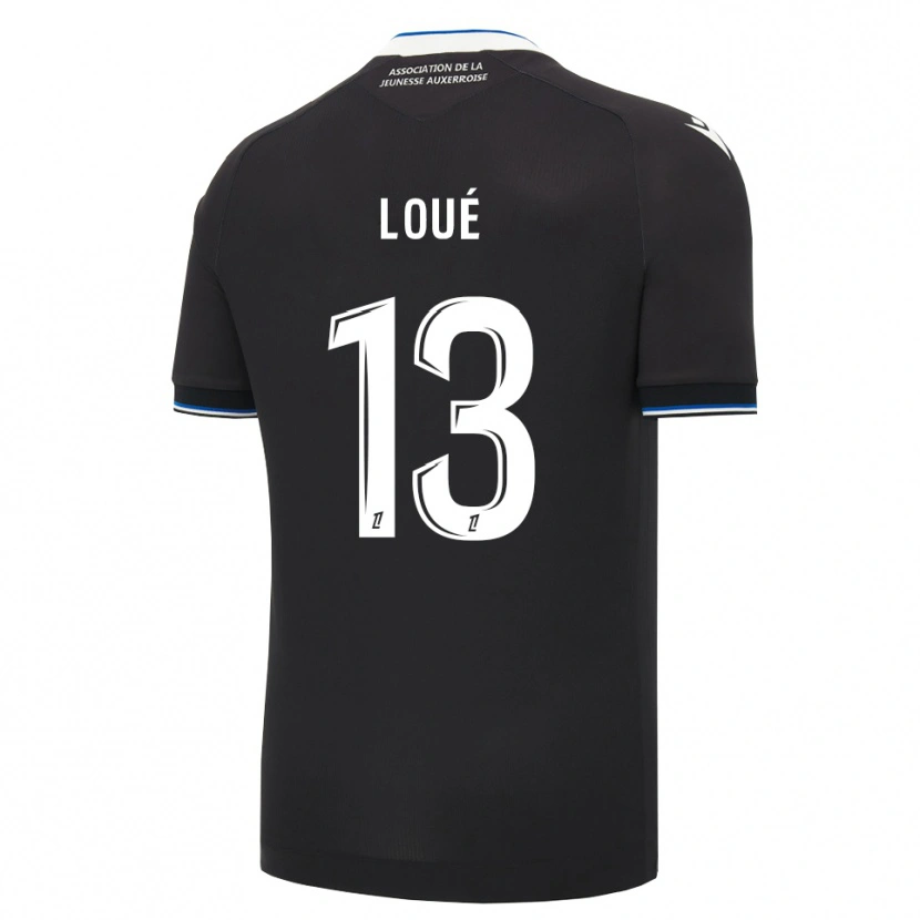 Danxen Heren Mathis-Tony Loué #13 Zwart Blauw Wit Uitshirt Uittenue 2026/27 T-Shirt België