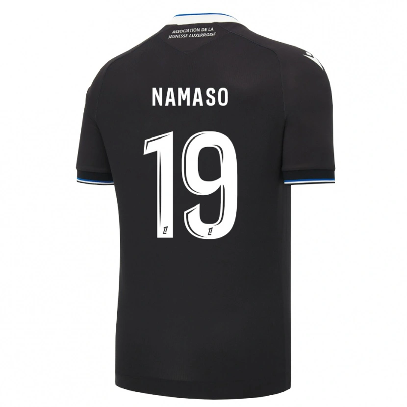 Danxen Heren Danny Namaso #19 Zwart Blauw Wit Uitshirt Uittenue 2026/27 T-Shirt België