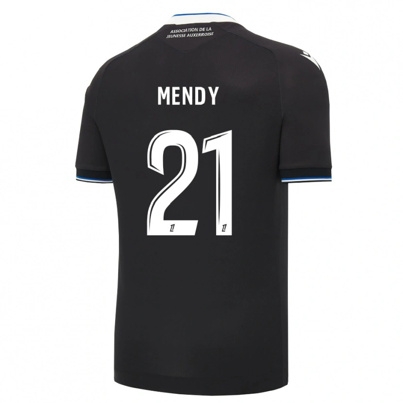 Danxen Heren Tony Mendy #21 Zwart Blauw Wit Uitshirt Uittenue 2026/27 T-Shirt België