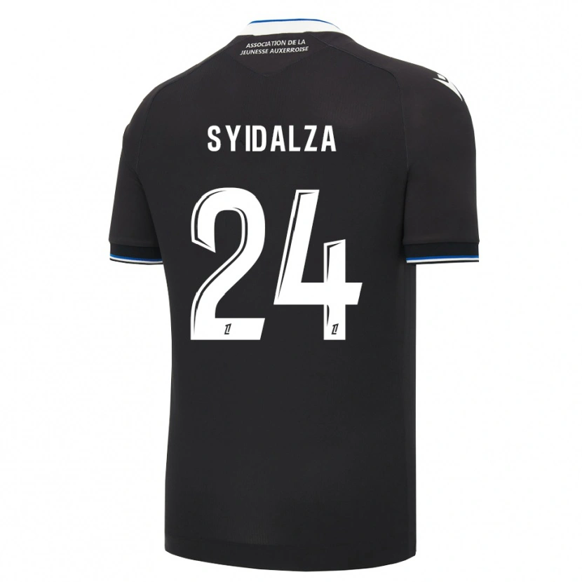 Danxen Heren Denelzo Syidalza #24 Zwart Blauw Wit Uitshirt Uittenue 2026/27 T-Shirt België