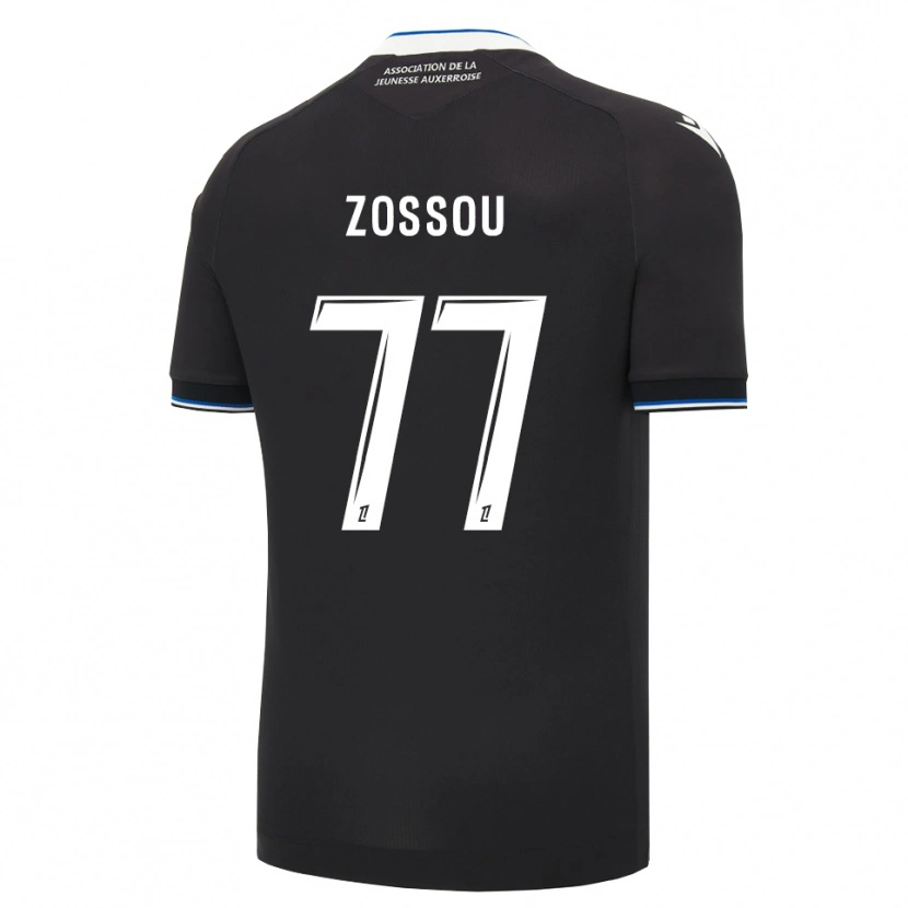 Danxen Heren Aristide Zossou #77 Zwart Blauw Wit Uitshirt Uittenue 2026/27 T-Shirt België