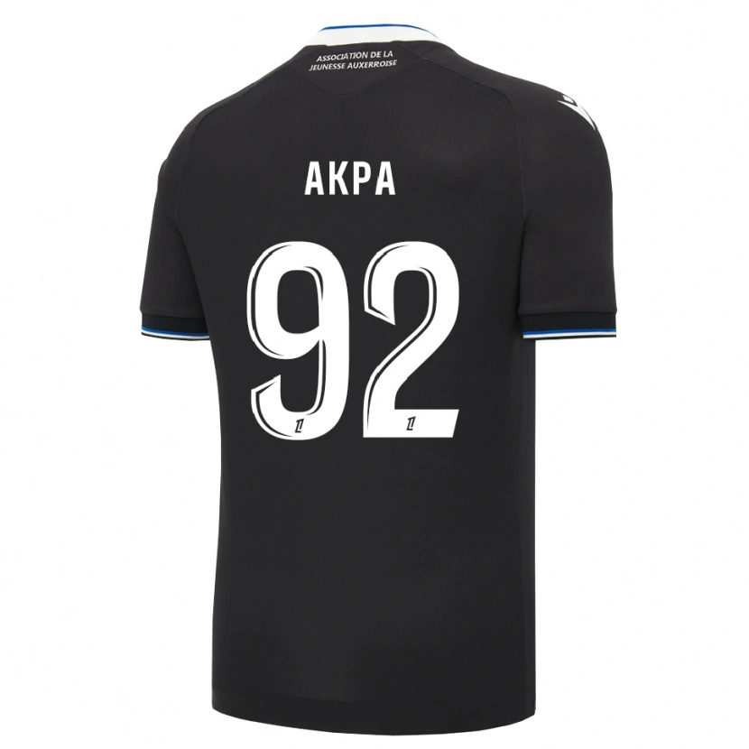 Danxen Heren Clément Akpa #92 Zwart Blauw Wit Uitshirt Uittenue 2026/27 T-Shirt België