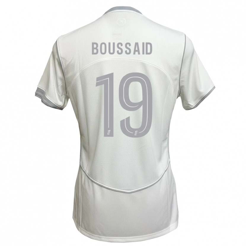 Danxen Heren Willsem Boussaid #19 Wit Grijs Uitshirt Uittenue 2026/27 T-Shirt België