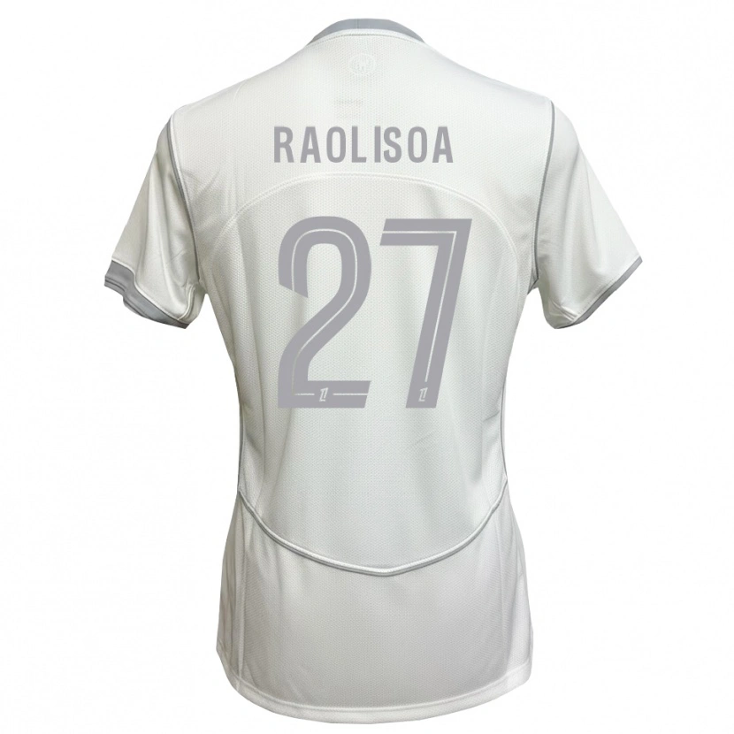 Danxen Heren Lilian Raolisoa #27 Wit Grijs Uitshirt Uittenue 2026/27 T-Shirt België