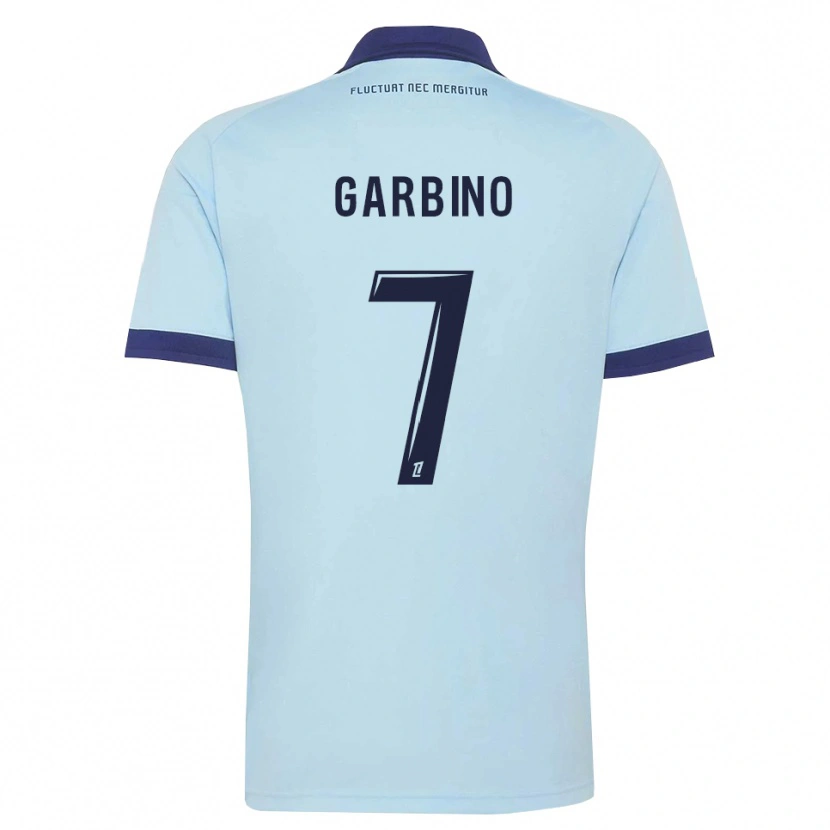 Danxen Heren Maëlle Garbino #7 Centaurieblauw Zwart Uitshirt Uittenue 2026/27 T-Shirt België