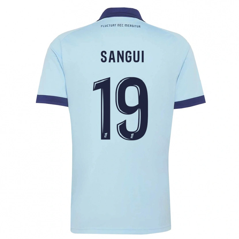 Danxen Heren Nhoa Sangui #19 Centaurieblauw Zwart Uitshirt Uittenue 2026/27 T-Shirt België