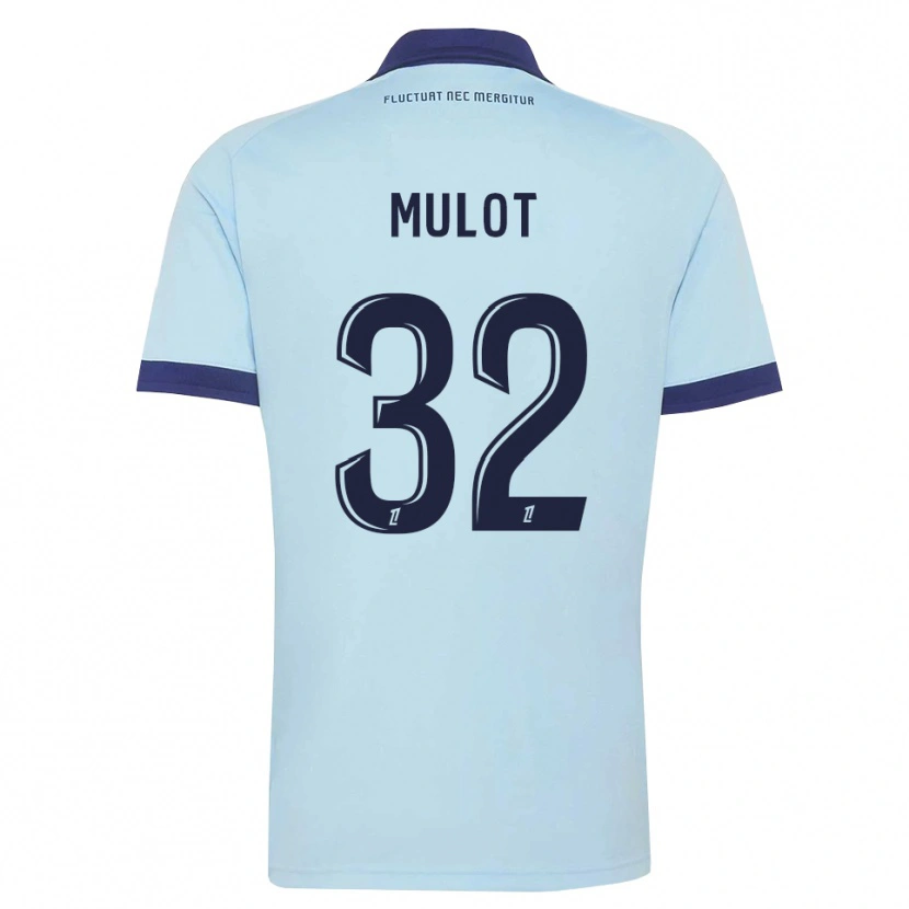 Danxen Heren Marie Mulot #32 Centaurieblauw Zwart Uitshirt Uittenue 2026/27 T-Shirt België