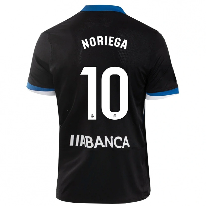 Danxen Heren Jairo Noriega #10 Zwart Blauw Wit Uitshirt Uittenue 2026/27 T-Shirt België