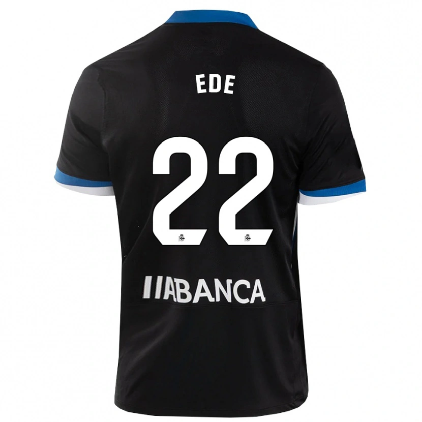 Danxen Heren Bright Ede #22 Zwart Blauw Wit Uitshirt Uittenue 2026/27 T-Shirt België