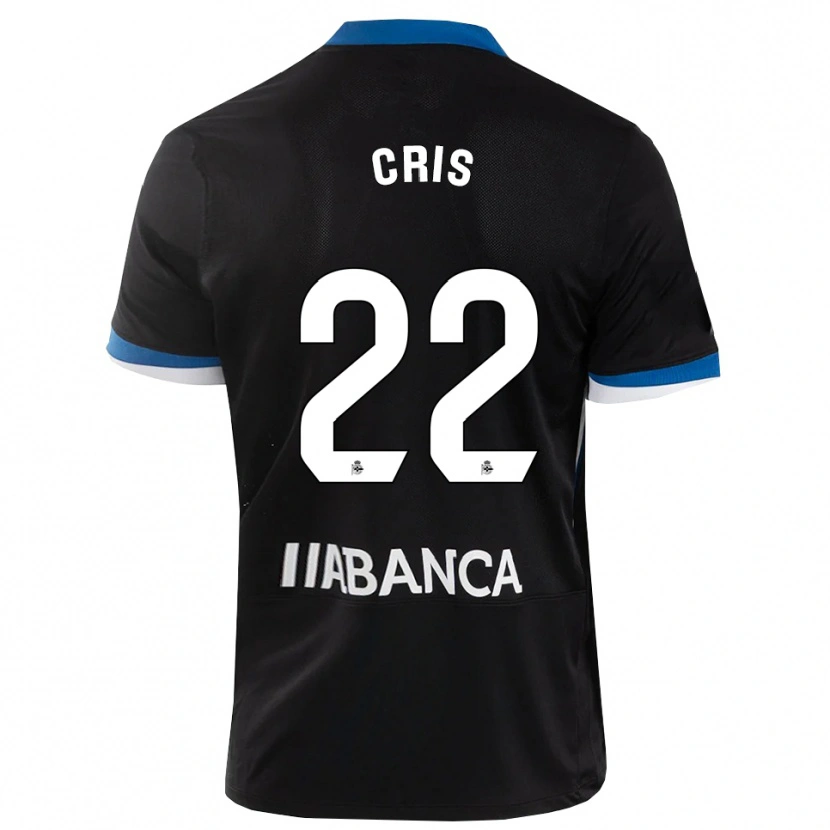 Danxen Heren Cris #22 Zwart Blauw Wit Uitshirt Uittenue 2026/27 T-Shirt België