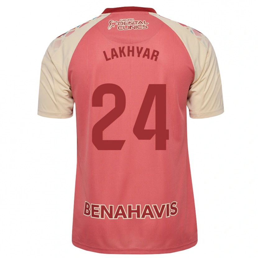 Danxen Heren Houssam Lakhyar #24 Lichtroze Rood Blauw Uitshirt Uittenue 2026/27 T-Shirt België