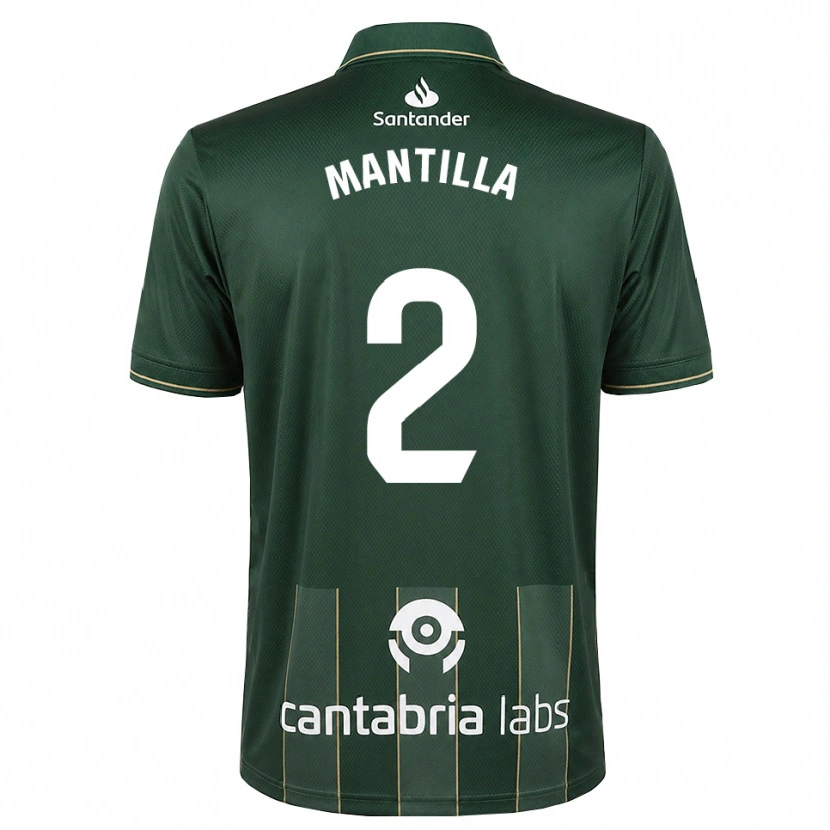 Danxen Heren Álvaro Mantilla #2 Donker Leigrijs Wit Uitshirt Uittenue 2026/27 T-Shirt België