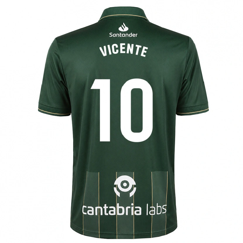 Danxen Heren Iñigo Vicente #10 Donker Leigrijs Wit Uitshirt Uittenue 2026/27 T-Shirt België