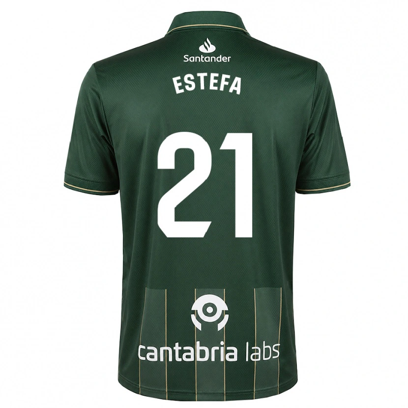 Danxen Heren Estefanía Torralba Pareja #21 Donker Leigrijs Wit Uitshirt Uittenue 2026/27 T-Shirt België