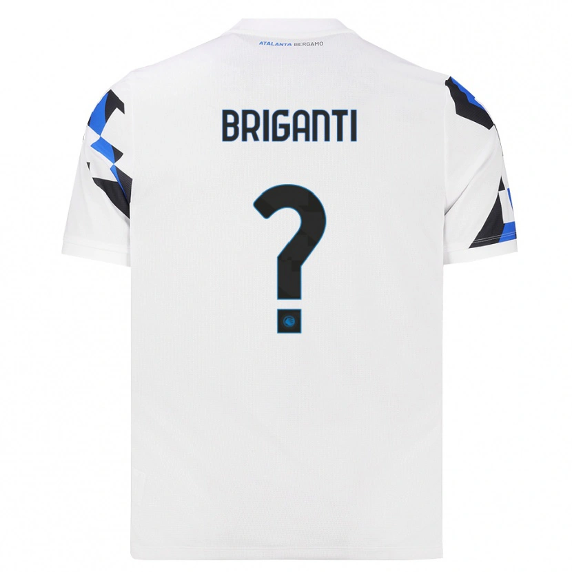Danxen Heren Tommaso Briganti #0 Wit Rood Blauw Uitshirt Uittenue 2026/27 T-Shirt België