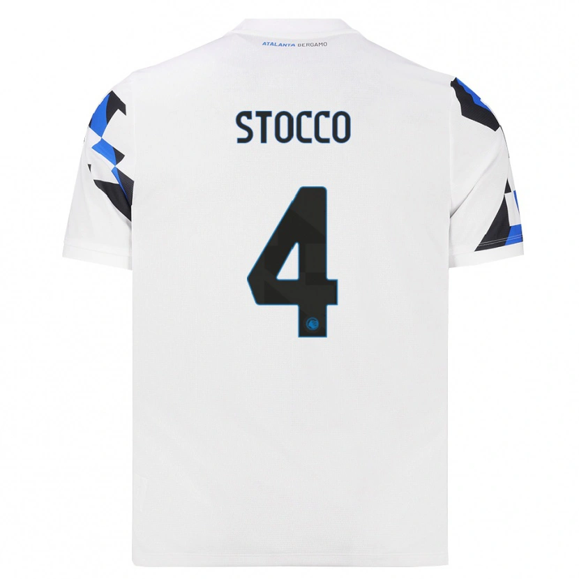 Danxen Heren Pietro Stocco #4 Wit Rood Blauw Uitshirt Uittenue 2026/27 T-Shirt België
