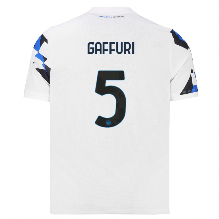 Danxen Heren Metash Gaffuri #5 Wit Rood Blauw Uitshirt Uittenue 2026/27 T-Shirt België