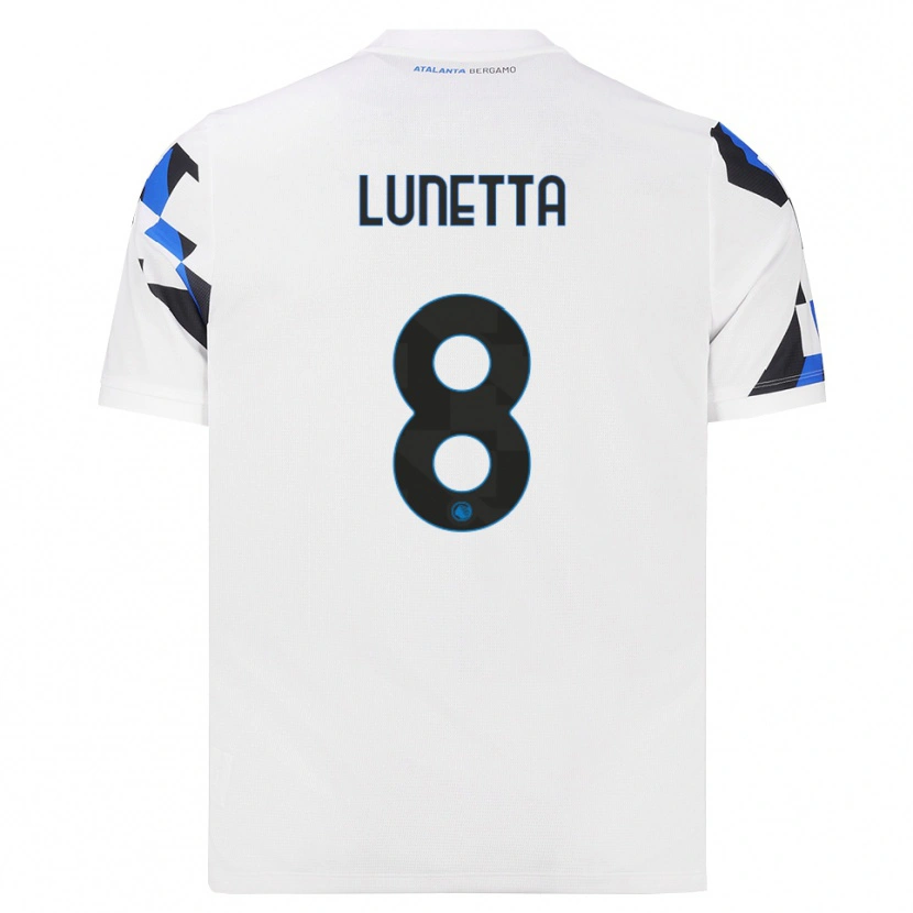 Danxen Heren Gabriel Lunetta #8 Wit Rood Blauw Uitshirt Uittenue 2026/27 T-Shirt België