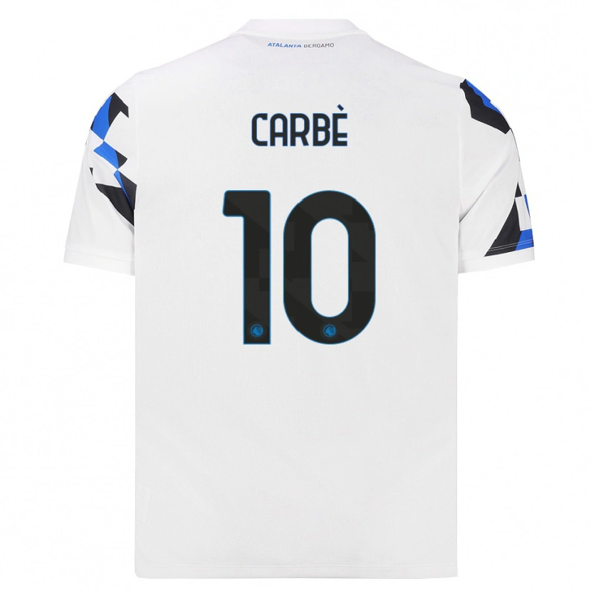Danxen Heren Alessio Carbè #10 Wit Rood Blauw Uitshirt Uittenue 2026/27 T-Shirt België