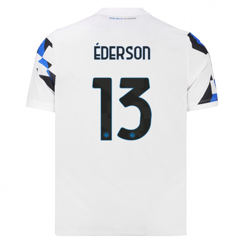 Danxen Heren Éderson José Dos Santos Lourenço Da Silva #13 Wit Rood Blauw Uitshirt Uittenue 2026/27 T-Shirt België