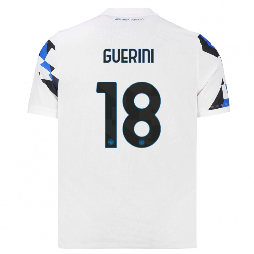 Danxen Heren Alessio Guerini #18 Wit Rood Blauw Uitshirt Uittenue 2026/27 T-Shirt België