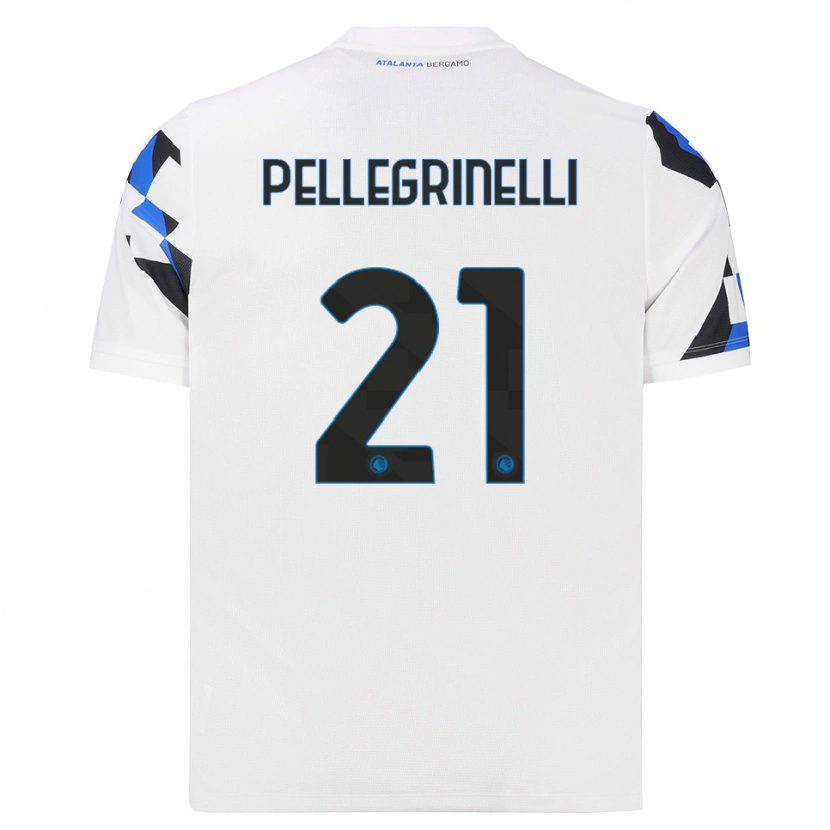Danxen Heren Giorgia Pellegrinelli #21 Wit Rood Blauw Uitshirt Uittenue 2026/27 T-Shirt België