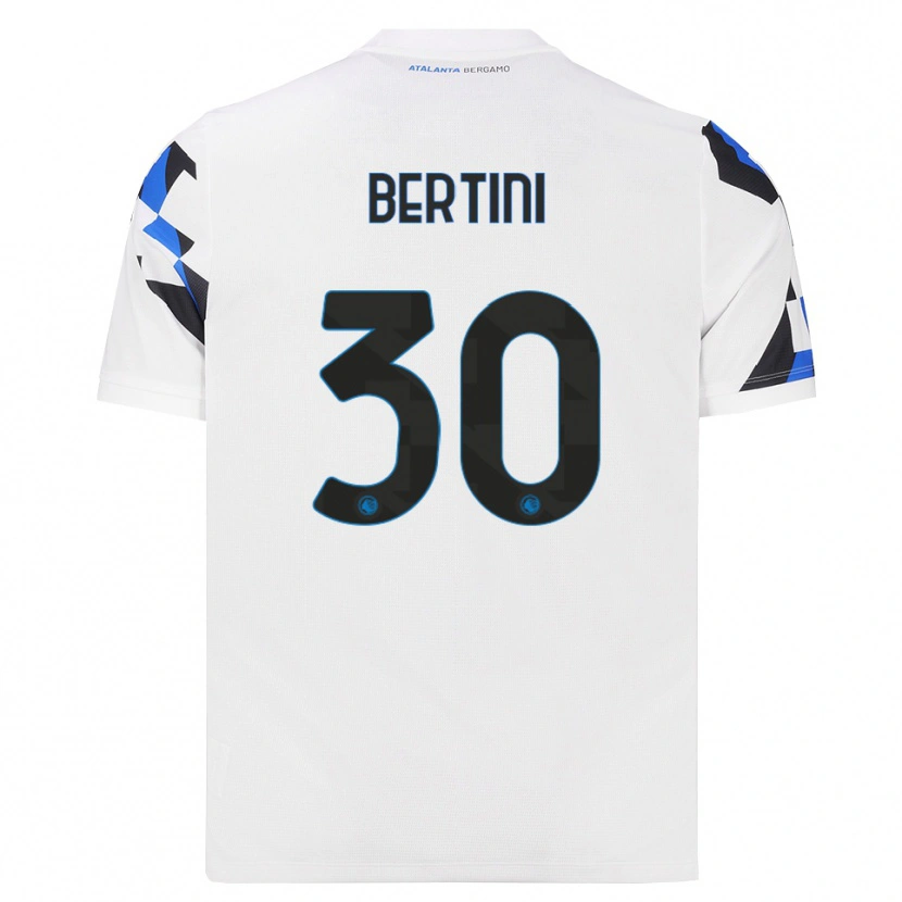 Danxen Heren Tommaso Bertini #30 Wit Rood Blauw Uitshirt Uittenue 2026/27 T-Shirt België