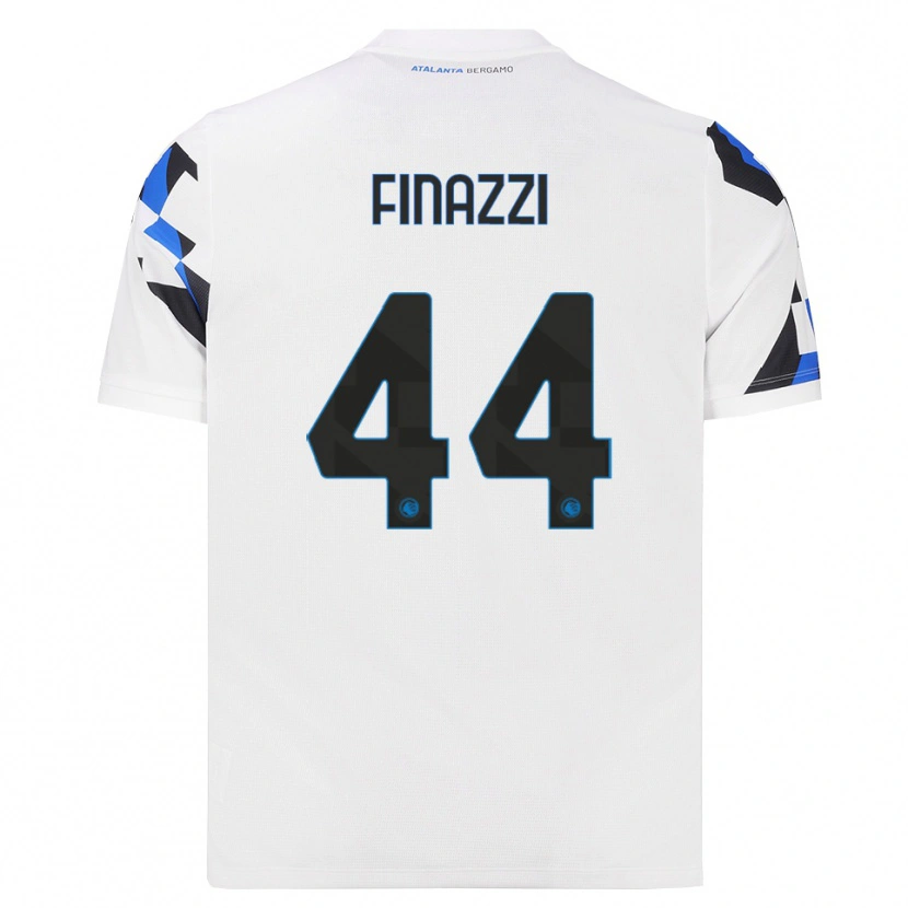 Danxen Heren Riccardo Finazzi #44 Wit Rood Blauw Uitshirt Uittenue 2026/27 T-Shirt België