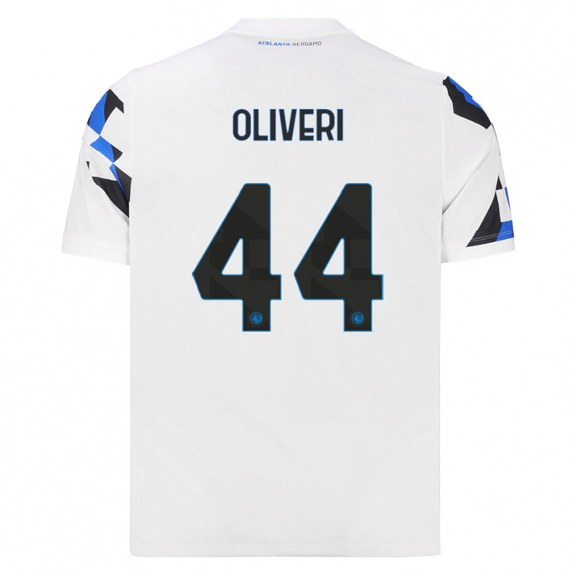 Danxen Heren Andrea Oliveri #44 Wit Rood Blauw Uitshirt Uittenue 2026/27 T-Shirt België