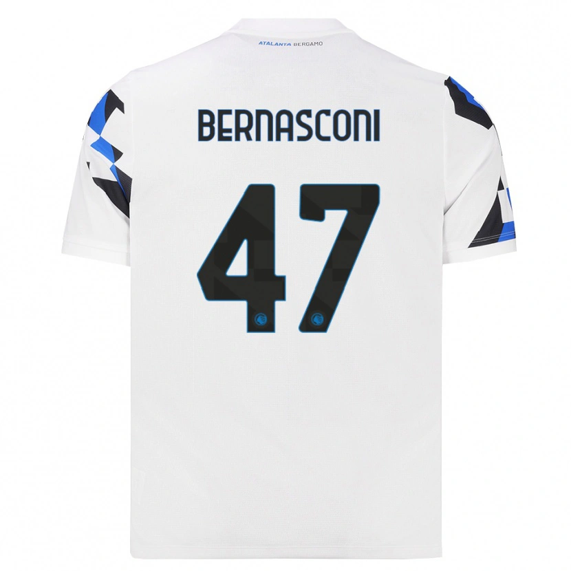 Danxen Heren Lorenzo Bernasconi #47 Wit Rood Blauw Uitshirt Uittenue 2026/27 T-Shirt België